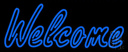 Welcome 1 LED Neon Sign