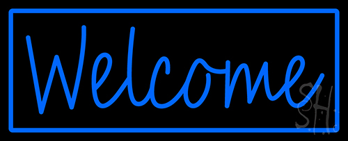 Welcome LED Neon Sign
