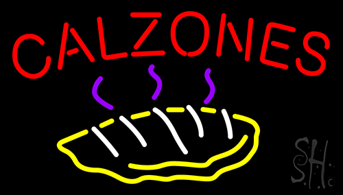 Calzones Food LED Neon Sign