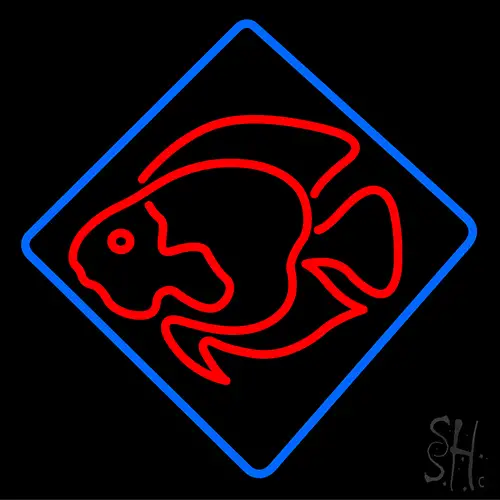 Fish Shaped LED Neon Sign