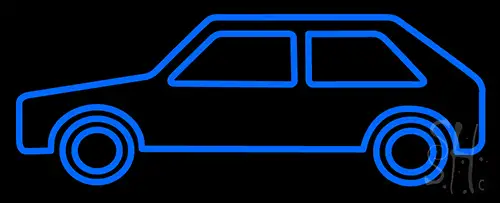 Blue Car Series LED Neon Sign