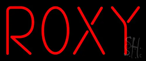 Roxy Red LED Neon Sign