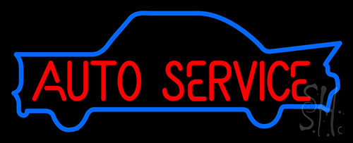 Auto Service LED Neon Sign