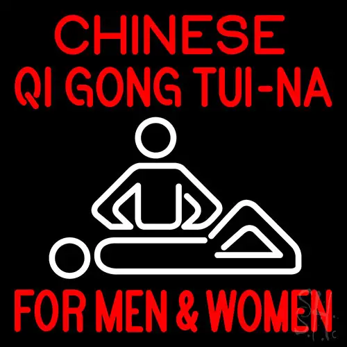 Chinese Ql Gong Tuo Na For Men Women LED Neon Sign