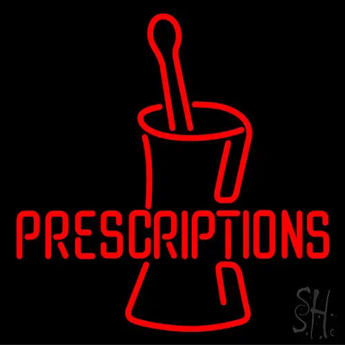 Prescriptions LED Neon Sign