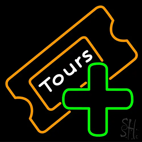 Tours LED Neon Sign