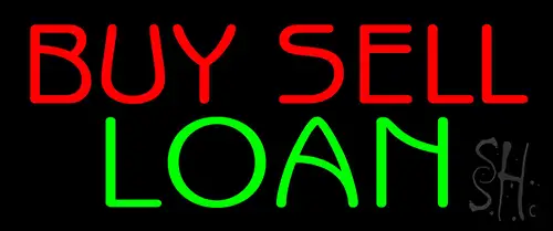 Buy Sell Loan LED Neon Sign