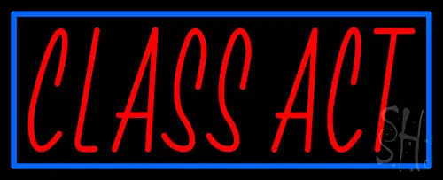 Class Act Border LED Neon Sign