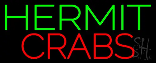 Hermit Crabs LED Neon Sign