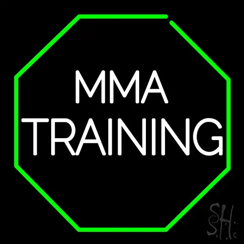 Mma Training Martial Arts LED Neon Sign