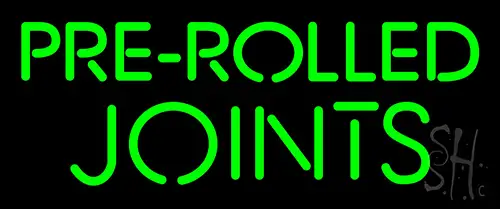 Pre Rolled Joints LED Neon Sign