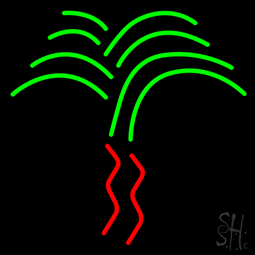 Cool Hawaiian Palm Tree LED Neon Sign