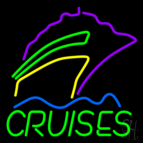Cruises With Logo LED Neon Sign