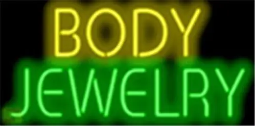 Body Jewelry Tattoo LED Neon Sign