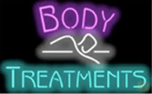 Body Treatments LED Neon Sign