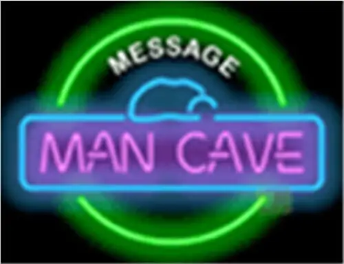 Custom Message Man Cave LED Neon Sign
