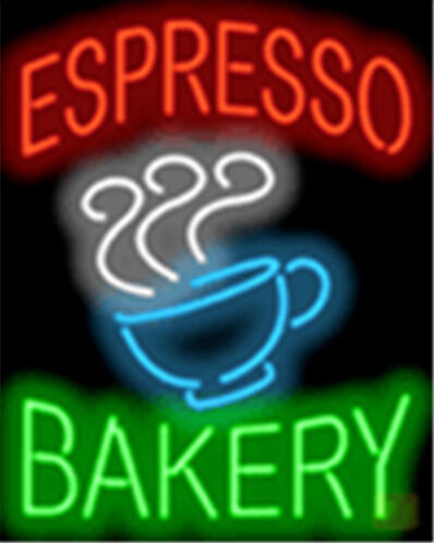 Espresso Bakery Diet LED Neon Sign