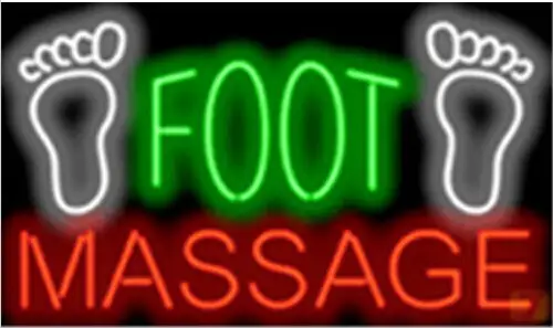 Foot Massage Feet LED Neon Sign