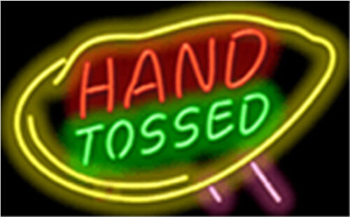 Hand Tossed Food LED Neon Sign