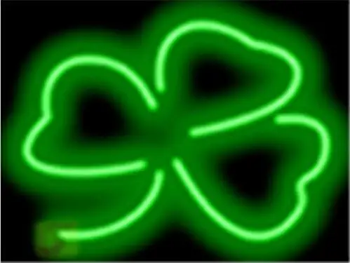Irish Shamrock LED Neon Sign