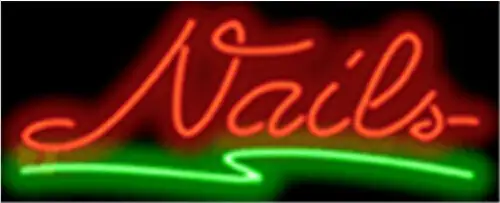 Nails Salons LED Neon Sign