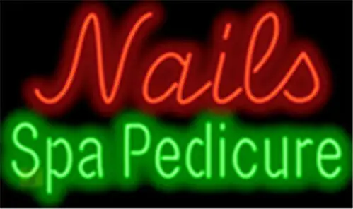 Nails Spa Pedicure LED Neon Sign
