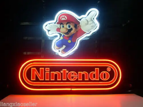Nintendo Super Mario LED Neon Sign