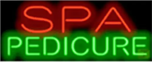 Spa Pedicure Salon LED Neon Sign