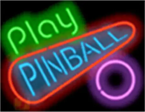 Play Pinball LED Neon Sign