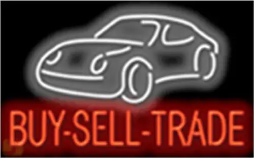 Car Buy Sell Trade LED Neon Sign