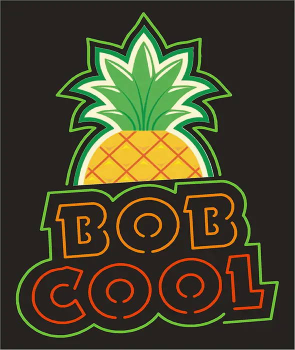 Bob Cool LED Neon Sign