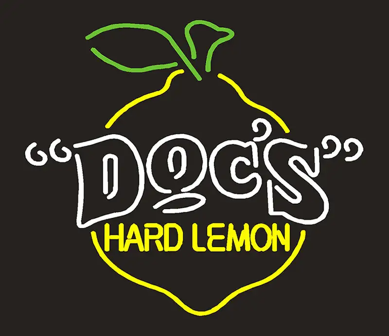 Docs Hard Lemon LED Neon Sign