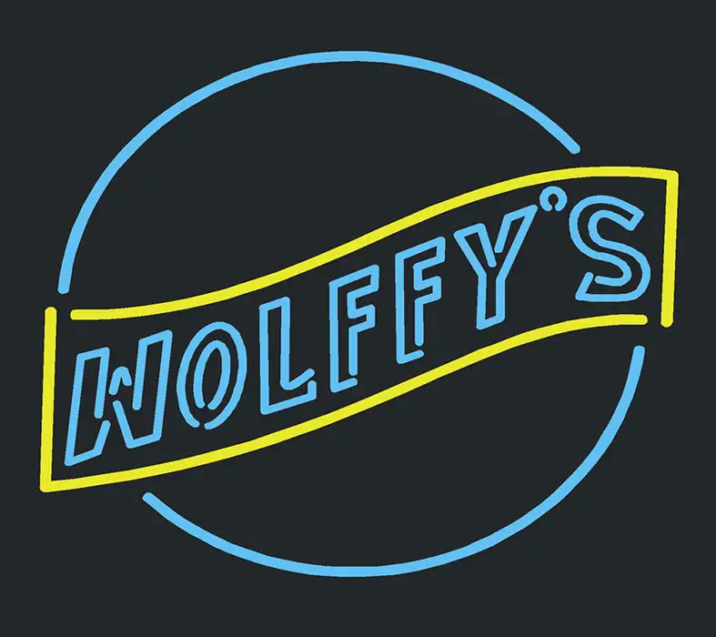 Wolffys Logo LED Neon Sign