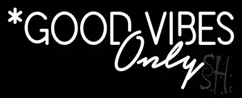 Good Vibes Only LED Neon Sign 13