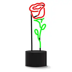 Rose Neon Lamp