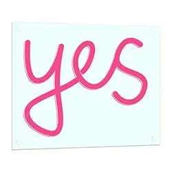Yes LED Neon Sign