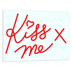 Kiss Me LED Neon Sign