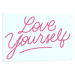 Love Yourself Neon LED Sign