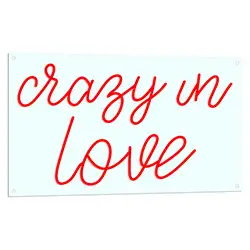 Crazy In Love LED Sign