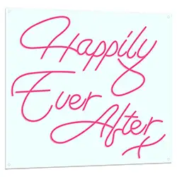 Happily Ever After LED Neon Sign