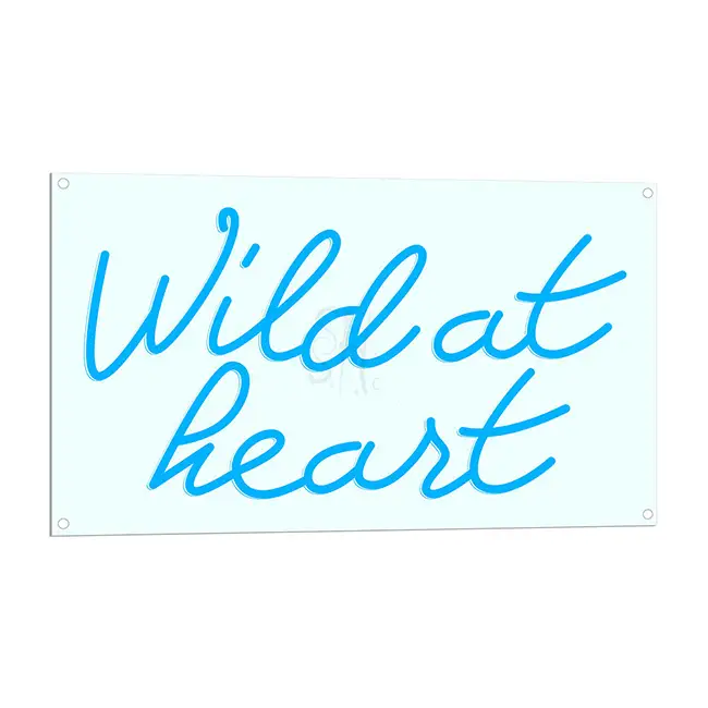 Wild At Heart Neon Sign