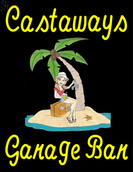 Custom Castaways Garage Bar LED Neon Sign 6