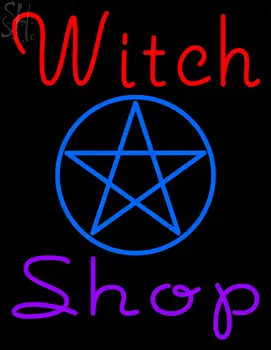 Custom Christopher Witch Shop LED Neon Sign 2