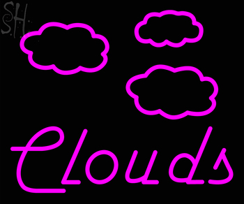 Custom Clouds LED Neon Sign 1