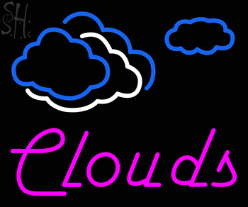 Custom Clouds LED Neon Sign 2