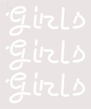 Custom Girls Girls Girls Girls White LED Neon Sign 3