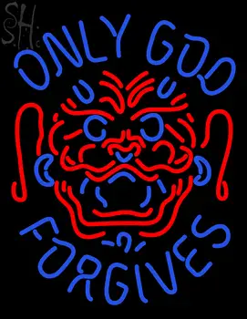 Custom Only God Forgives Logo LED Neon Sign 1