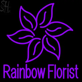 Custom Rainbow Florist LED Neon Sign 1