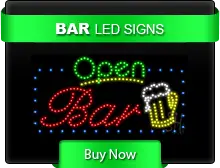Bar LED Signs