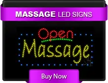 Massage LED Signs